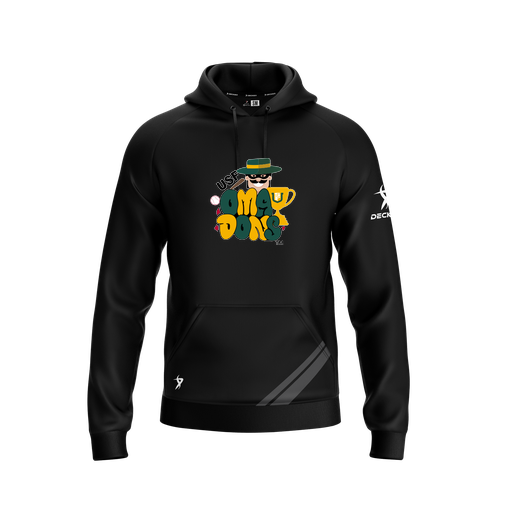 [FOLHSMBK-YXS-LOGO3] Decker Summit Hoodie (Youth XS, Black, Logo 3)