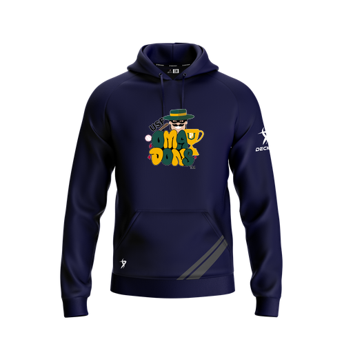 [FOLHSMNV-YXS-LOGO3] Decker Summit Hoodie (Youth XS, Navy, Logo 3)