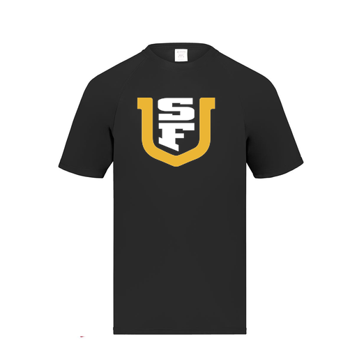 [2790.080.S-LOGO1] Men's Smooth Sport T-Shirt (Adult S, Black, Logo 1)