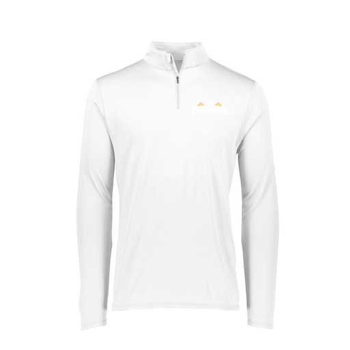 [FTLQFLWH-FAXS-LOGO2] Decker Women's Flex-Lite 1/4 Zip Shirt (Female Adult XS, White, Logo 2)