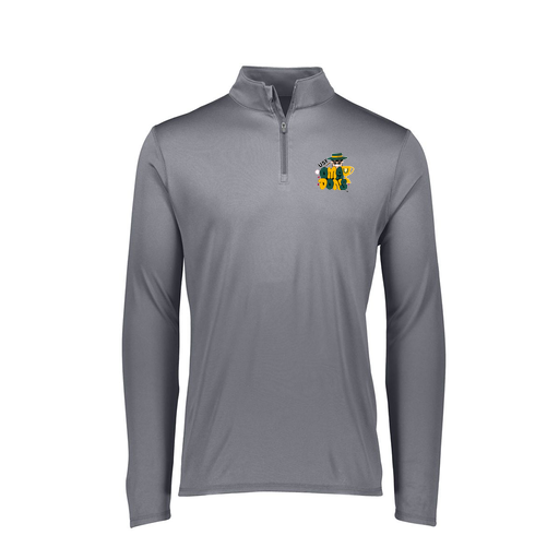 [FTLQFLGY-FAXS-LOGO3] Decker Women's Flex-Lite 1/4 Zip Shirt (Female Adult XS, Gray, Logo 3)