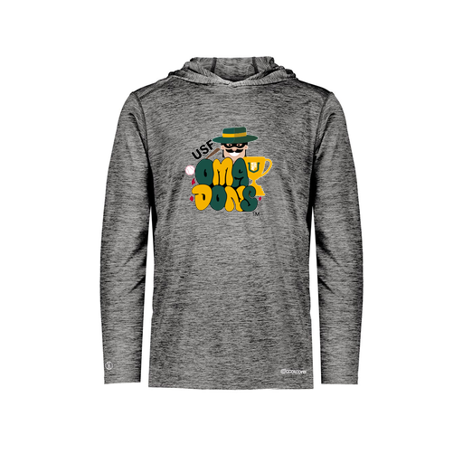 [FOLHCGBK-AS-LOGO3] Decker Men's Charge Hoodie (Adult S, Black, Logo 3)