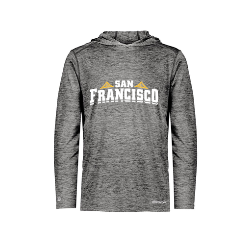 [FOLHCGBK-YS-LOGO2] Decker Youth Charge Hoodie (Youth S, Black, Logo 2)