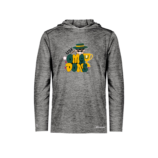 [FOLHCGBK-YS-LOGO3] Decker Youth Charge Hoodie (Youth S, Black, Logo 3)