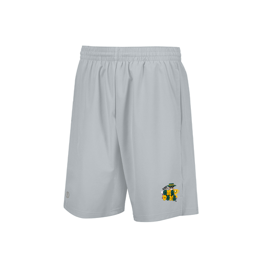 [229556.099.XS-LOGO3] Men's Weld Short (Adult XS, Silver, Logo 3)