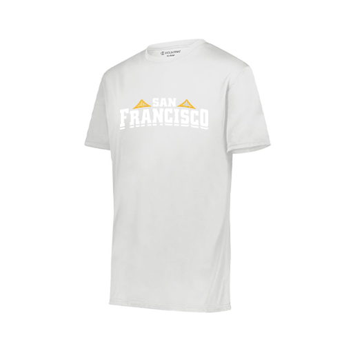 [222819.005.XXS-LOGO2] Youth Movement Dri Fit Shirt (Youth XXS, White, Logo 2)